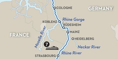 Mapa Amsterdam řeky
