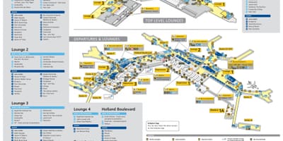 Mapa schiphol