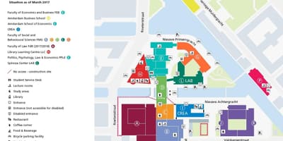 Mapa university of Amsterdam