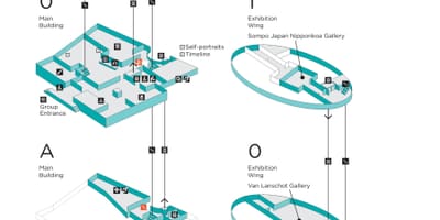 Mapa van gogh museum